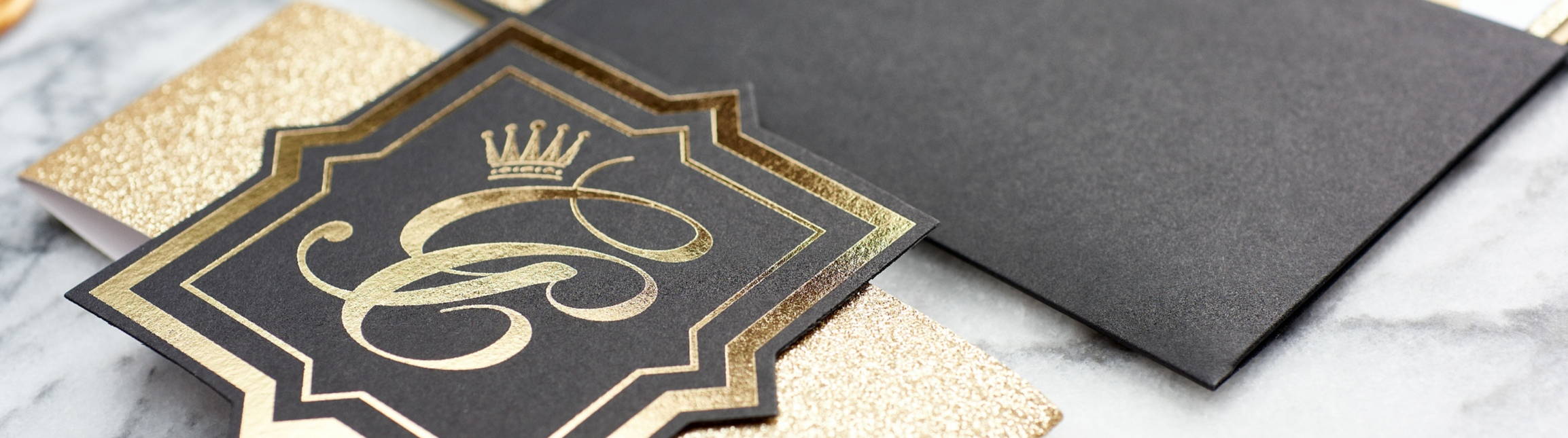 Custom Invitation Design – All That Glitters Invitations