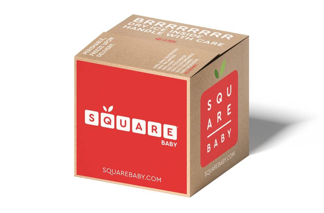 Square Baby Meal Box