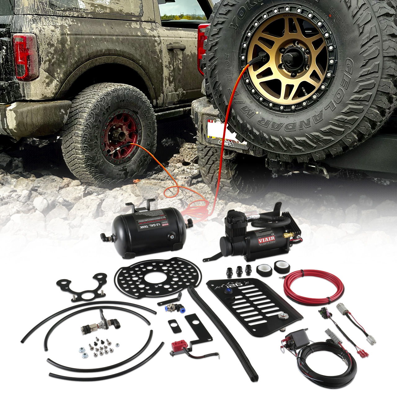 IAG’s Tailgate Air Compressor System For 2021+ Ford Bronco