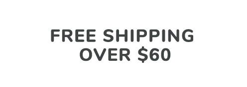 Free Shipping over $60