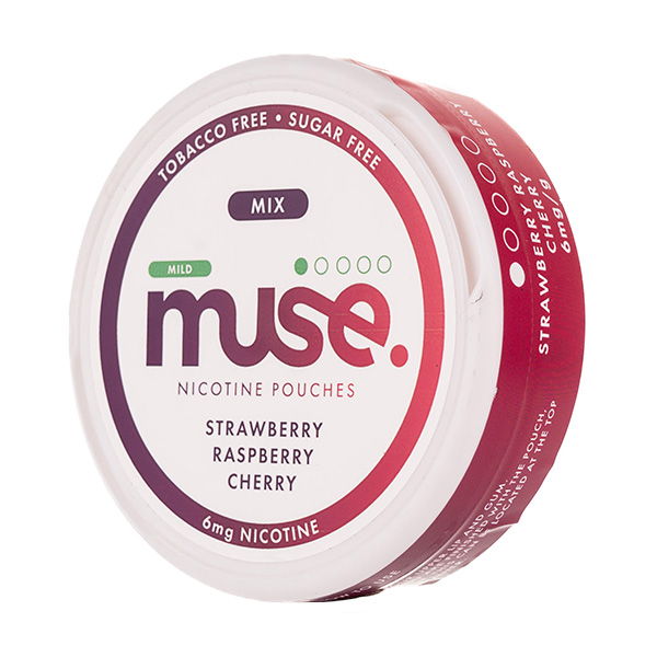 Muse Strawberry Raspberry Cherry nicotine pouches