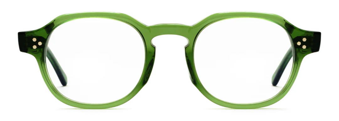 Refined and versatile, shop the leith spectacles in our best selling bottle green bio acetate