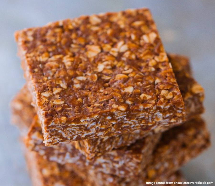 Chocolate Oatmeal No Bake Bars