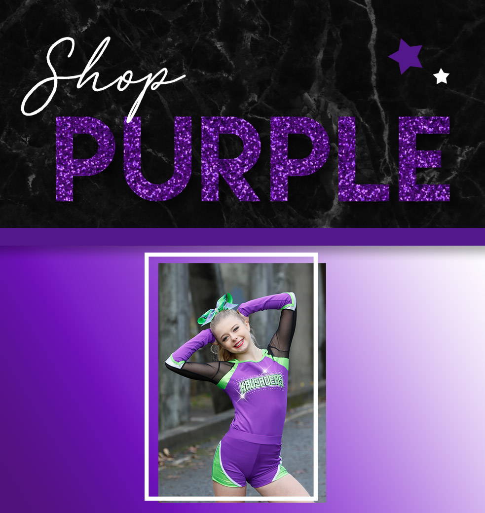 shop purple cheer dance uniforms