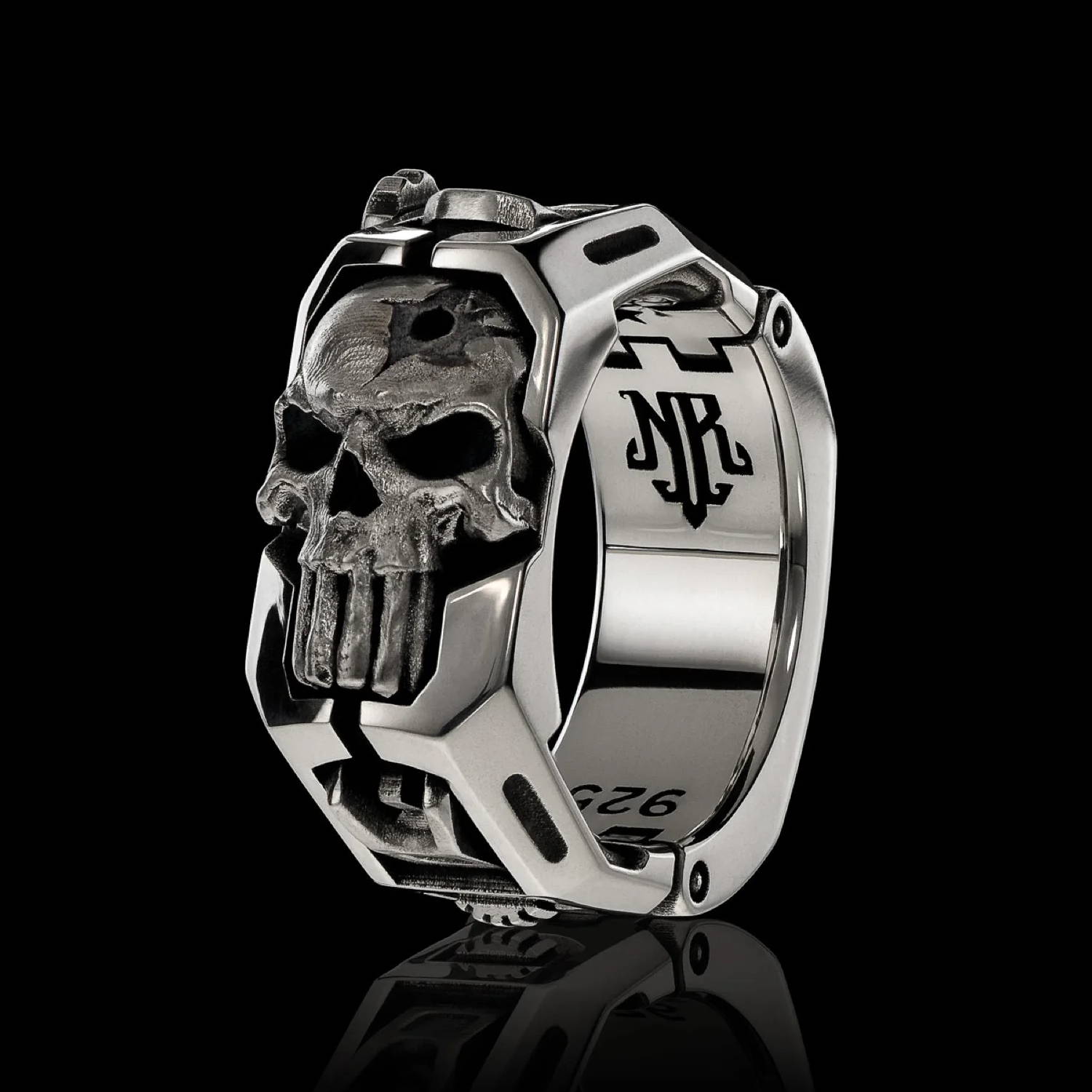 Sheepdog Stealth Ring in 925 Sterling Silver