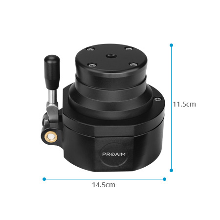 Proaim 360° Rotatable Euro/Elemac Camera Adapter