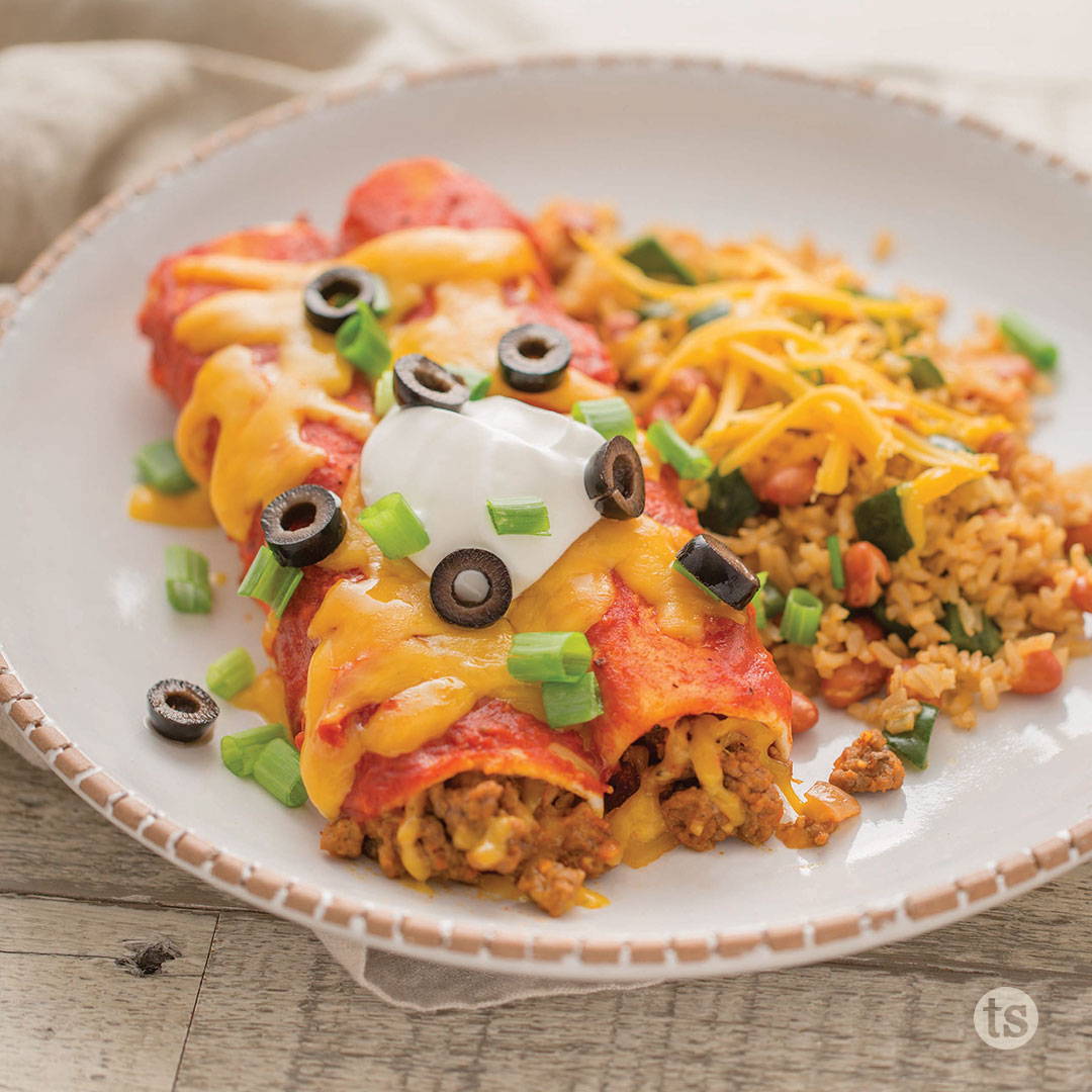 classic beef enchiladas