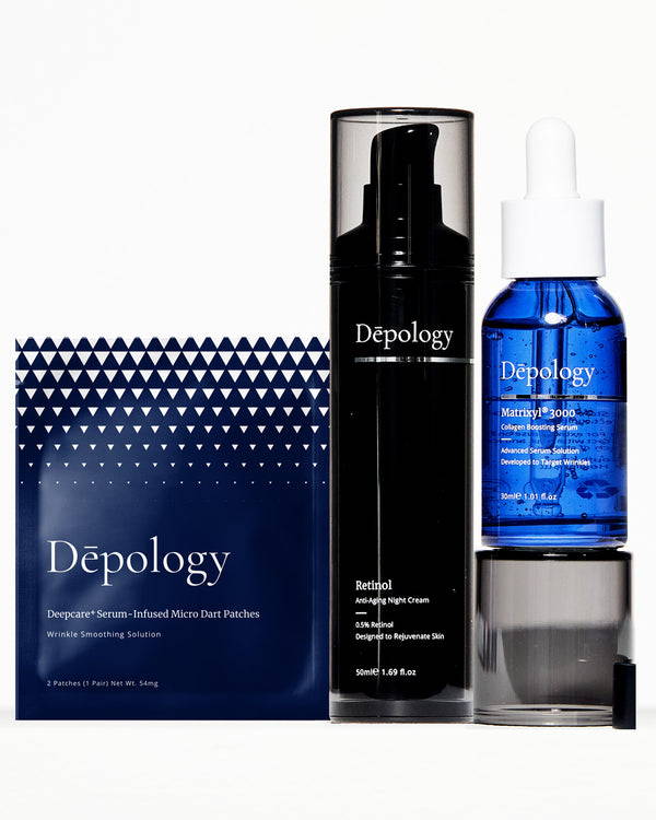 Discover the ULTIMATE anti-aging power trio for noticeably youthful-looking skin. Rejuvenate your skin with these luxurious high performance products that work in tandem with each other to help hydrate, nourish and plump all skin types.