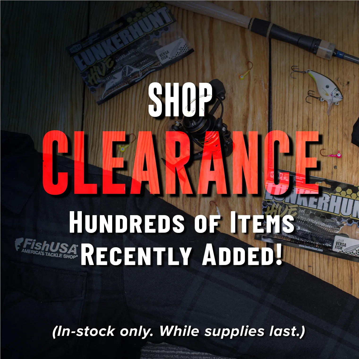 Shop Clearance - Hundreds of Items Recently Added!