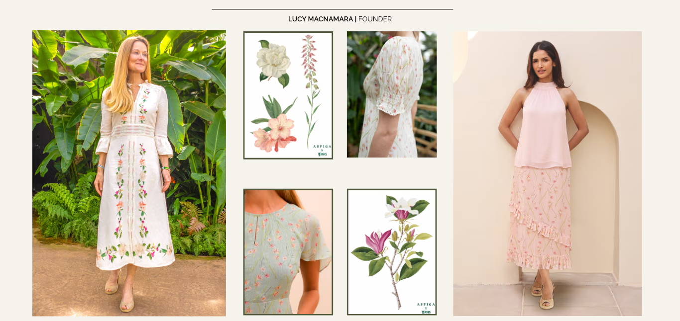 RHS x Aspiga collection for sustainable fashion 
