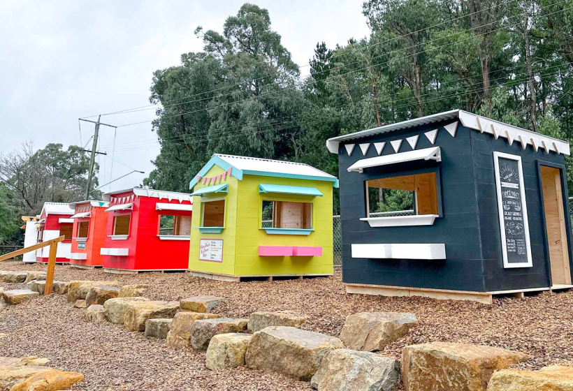 Cubby house village for Cockatoo Primary School
