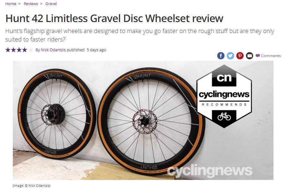 Cycling News Hunt Bike Wheels Gravel review