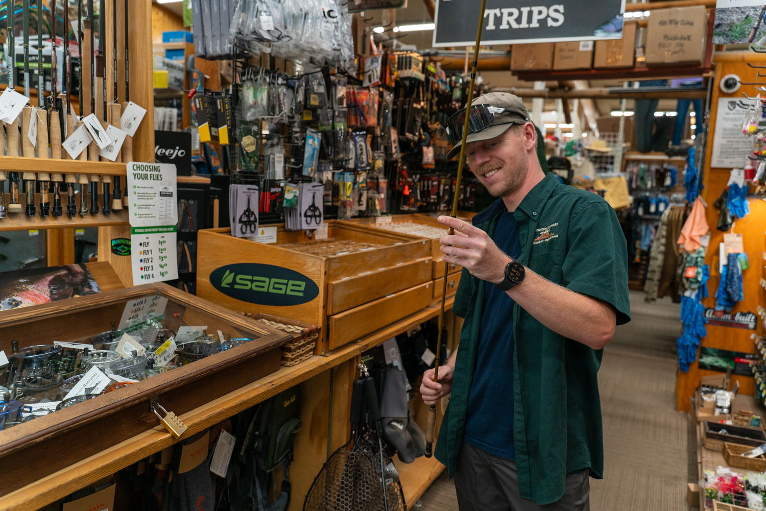 Fishing Gear at Mountain Hardware and Sports