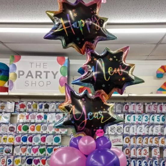 New Year's Balloons