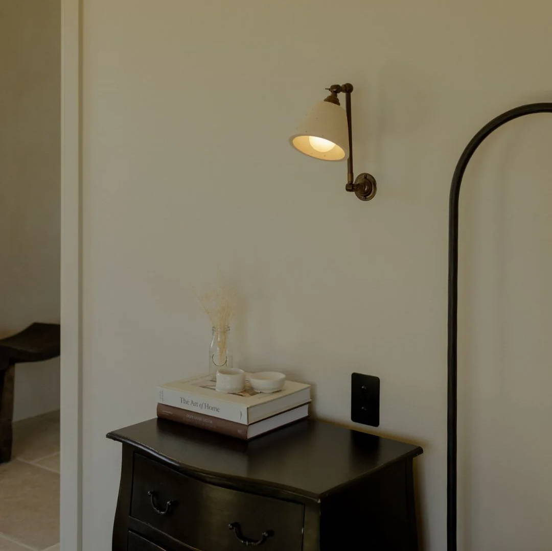 Adjustable Arm Concrete Wall Light