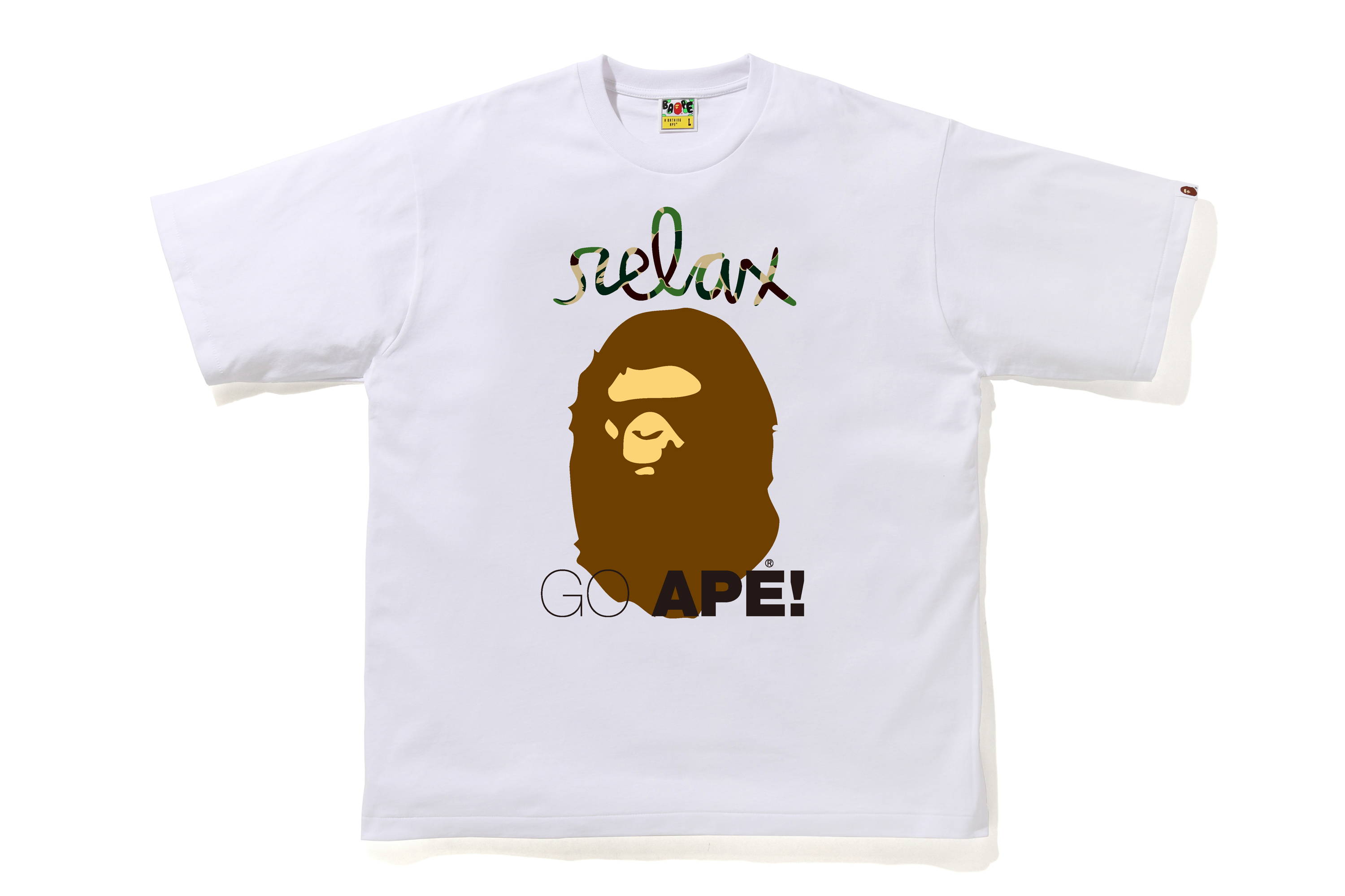 BATHING APE BAPE × relax Tシャツ＆クリアファイルセット