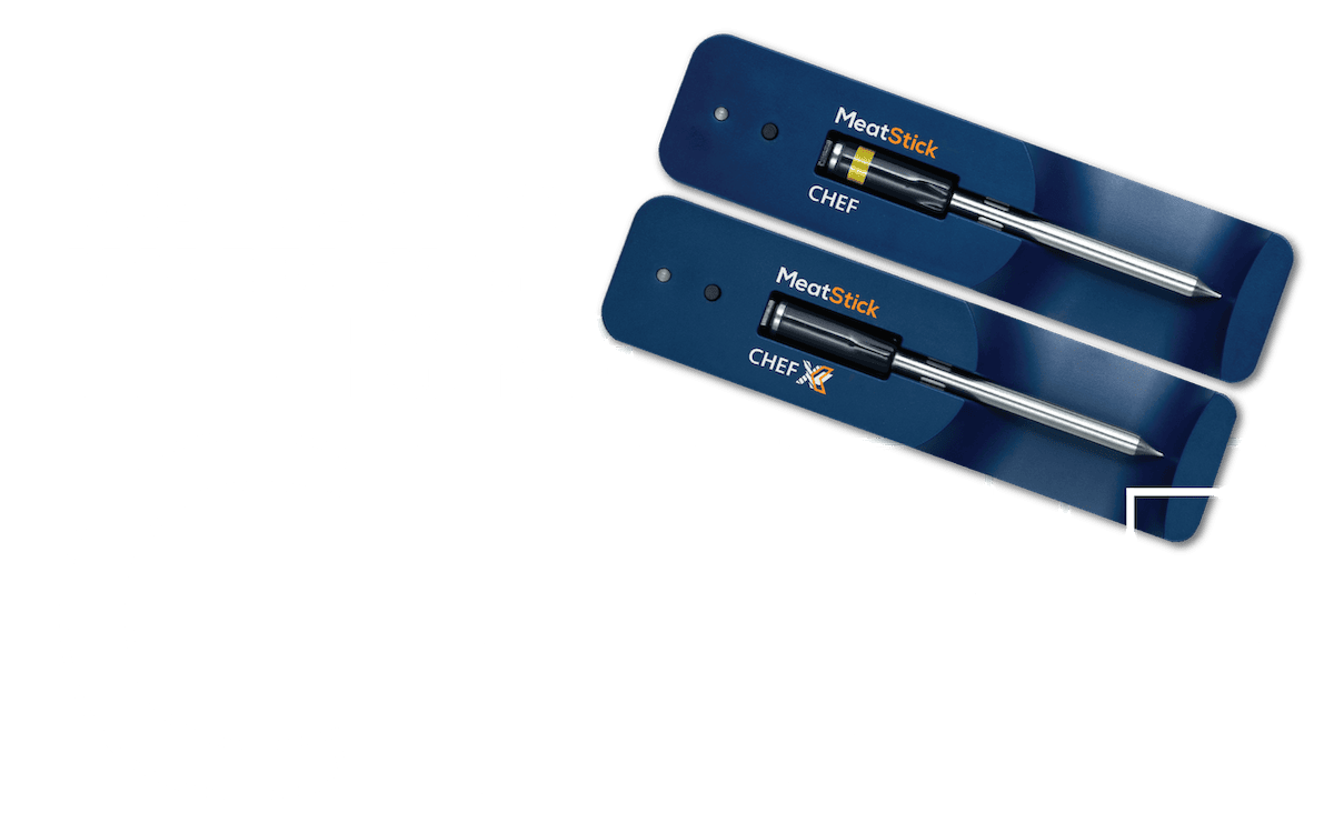 Meat Mastery Made Easy with MeatStick Chef: The Smallest Wireless Meat Thermometer with Quad Sensors