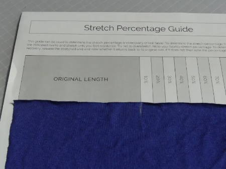 Measuring Stretch Percentage