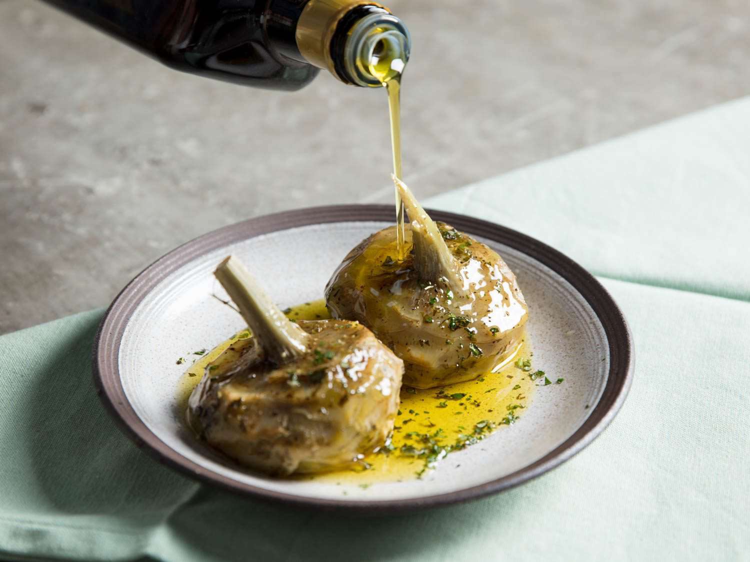 Artichoke in olive oil