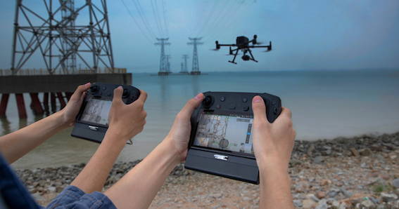 Advanced Dual Control Mode, two pilots for the DJI Matrice 300 RTK