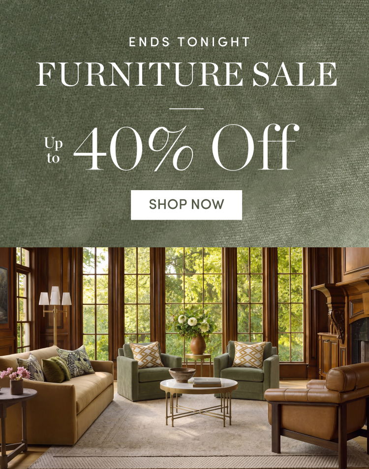 Up to 40% Off Furniture