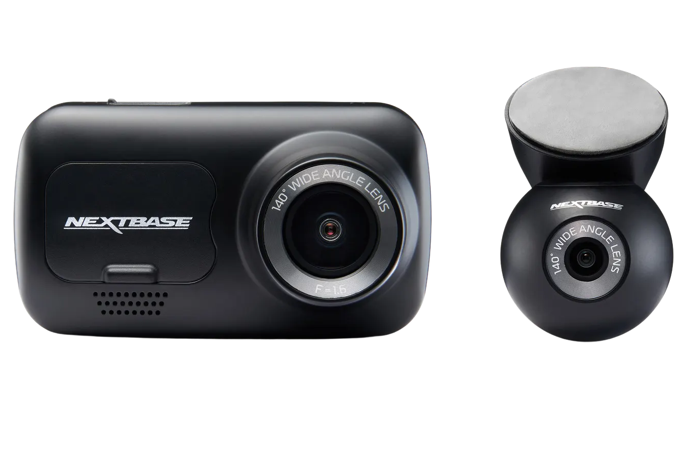 Nextbase 320XR 1080p Dash Cam and 32GB Micro SD Memory Card Bundle -  Parking Mode, Night Vision, Automatic Loop Recording and File Protection