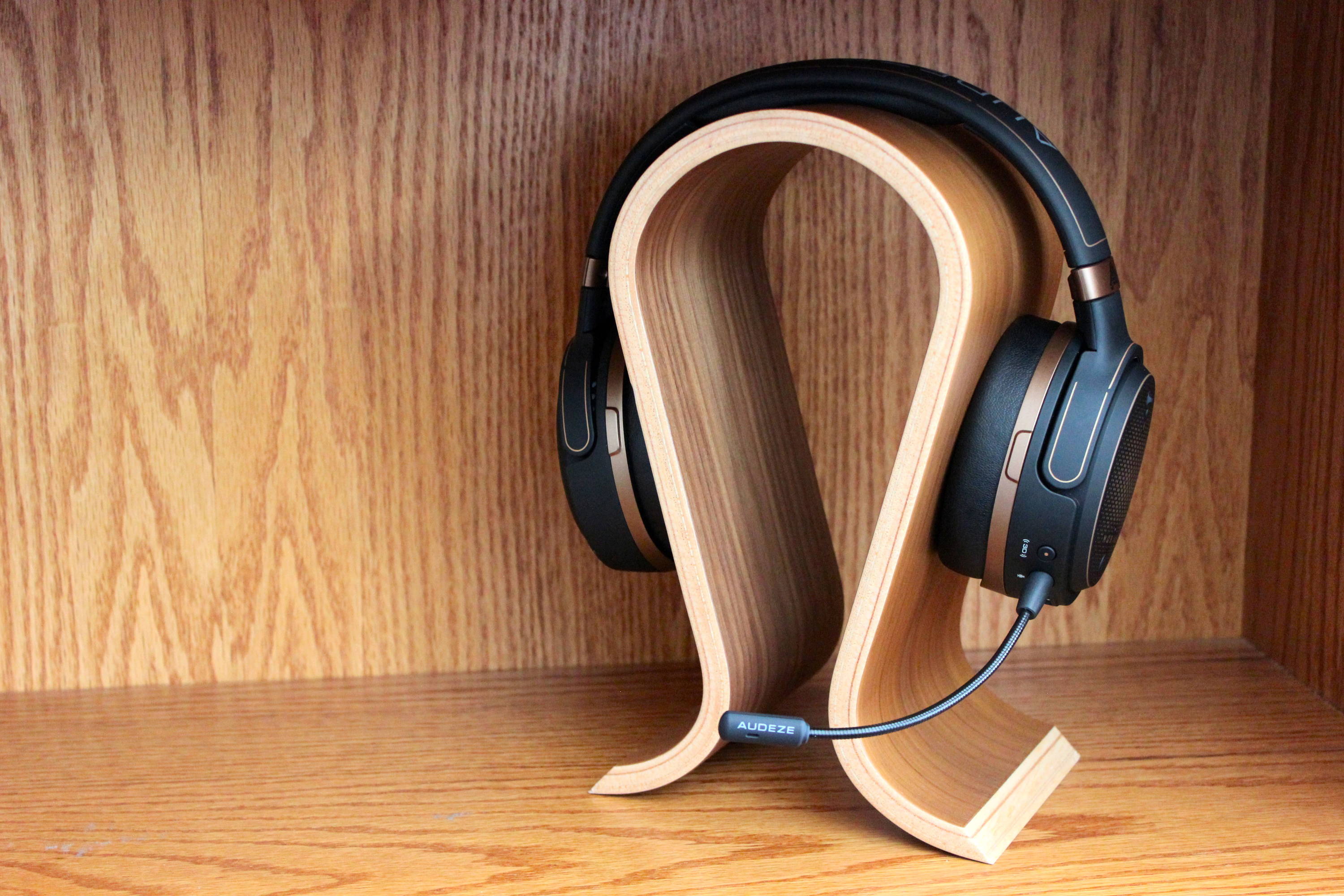 Audeze Mobius on headphone stand