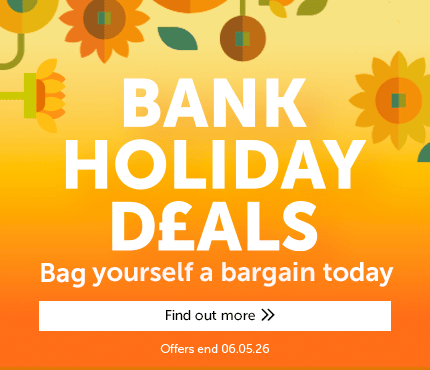 Bank holiday deals