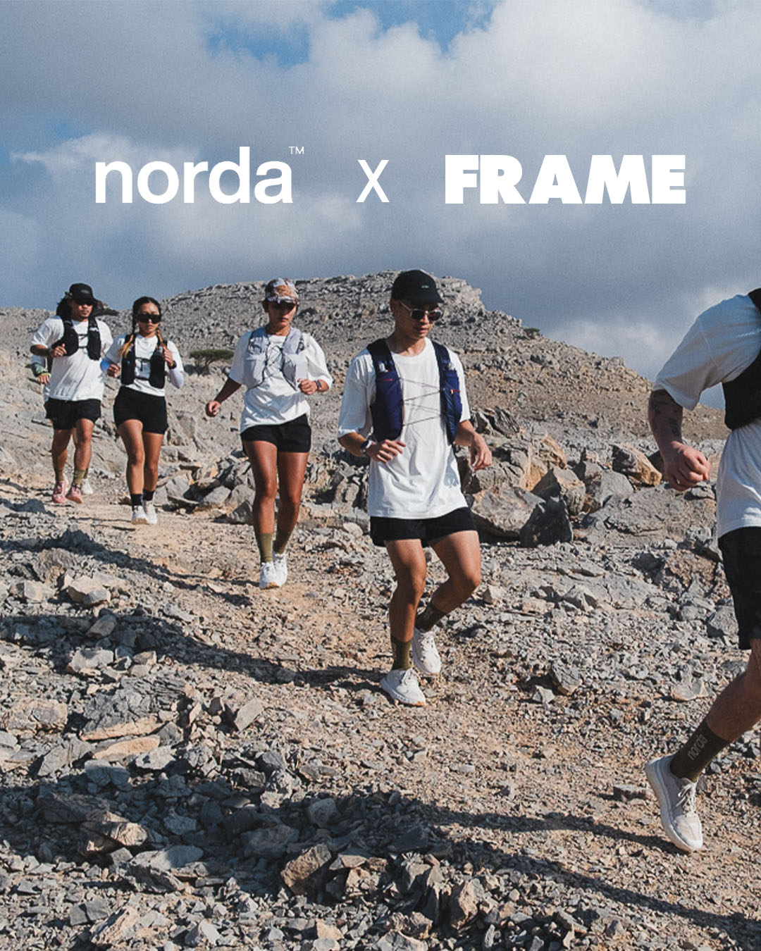 norda × FRAME RUN CLUB Trail Run | Rainbow Valley