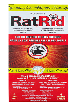 RATRID Rodenticide Pellets 500g Bag 