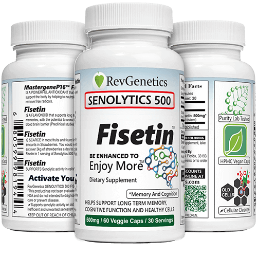 Senolytics Fisetin 500 mg