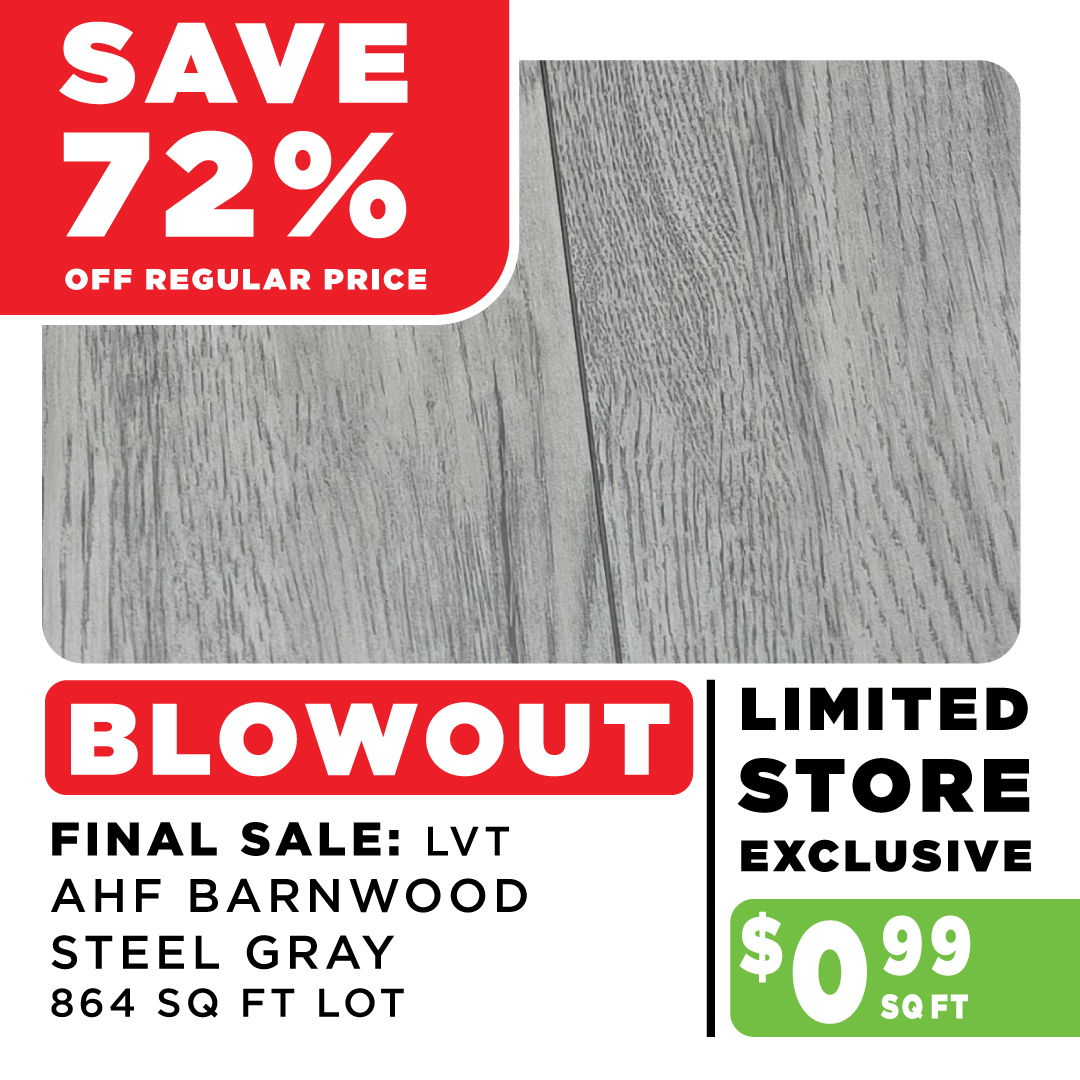 AHF BARNWOOD STEEL GRAY