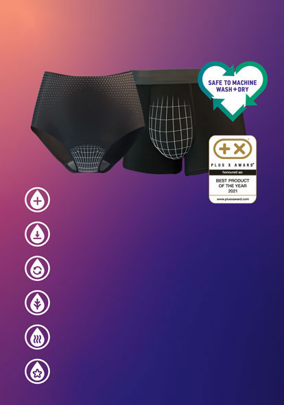Pee and Period Proof Underwear & Nursing Pads – Confitex USA