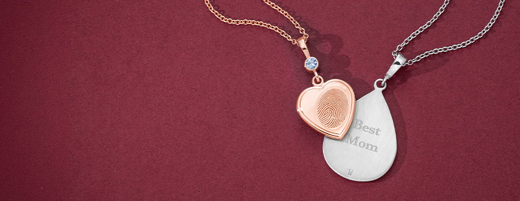 fingerprint necklaces