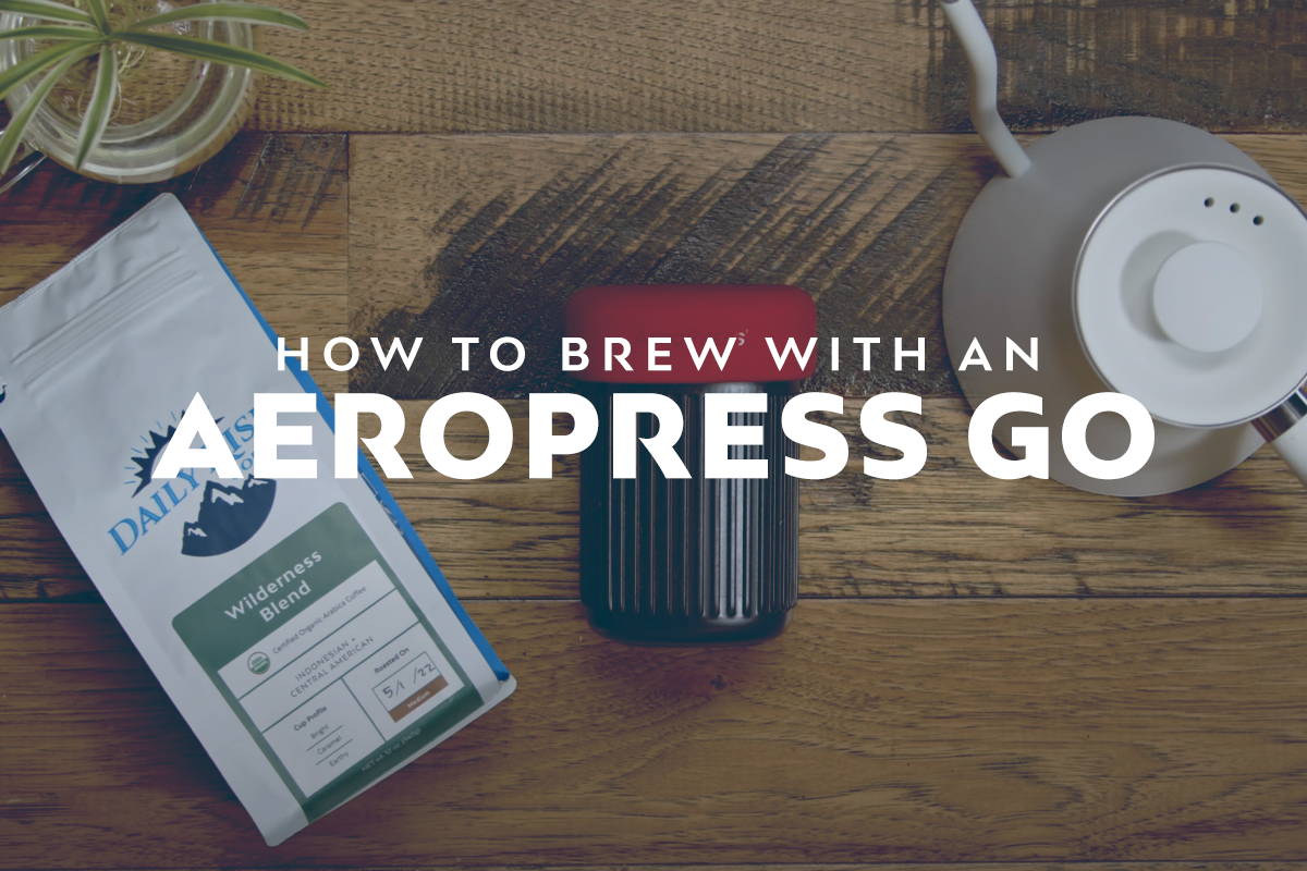 How To Brew With An AeroPress Go
