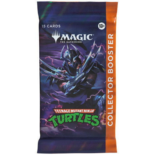 Magic: The Gathering Teenage Mutant Ninja Turtles collector booster pack.