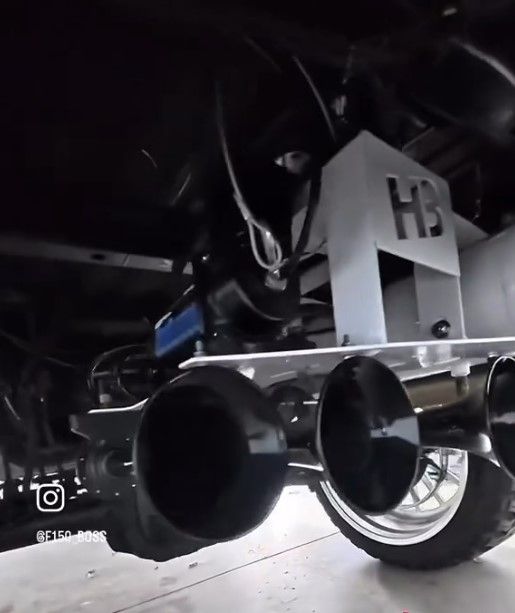 Terry A's 2017 Ford F150 Train Horn Install with Spare Tire Delete Kit