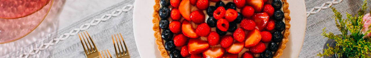 Red & Blue Berry Tart with Almond Crust