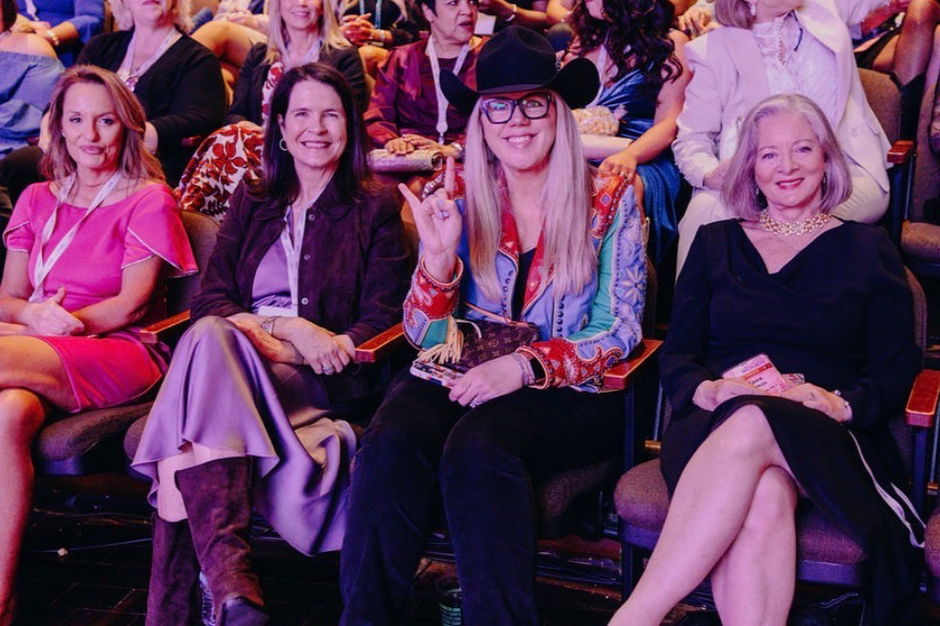 Joell McNew among her peers at the Remarkable Women's Awards.
