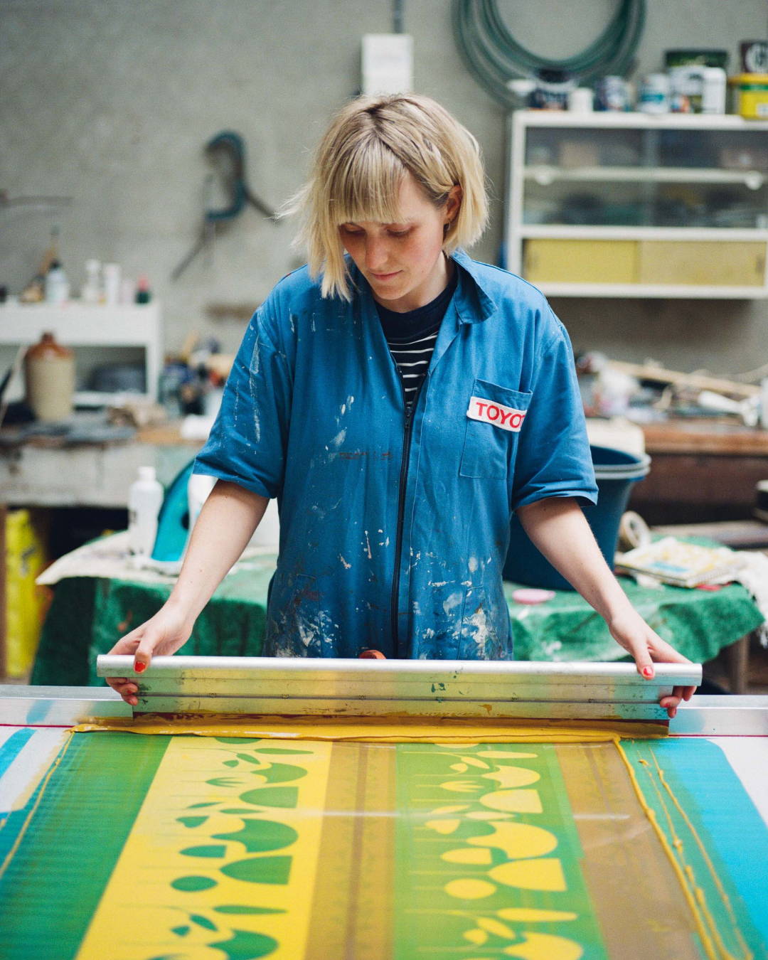 Jessie De Salis Screen Print Textiles