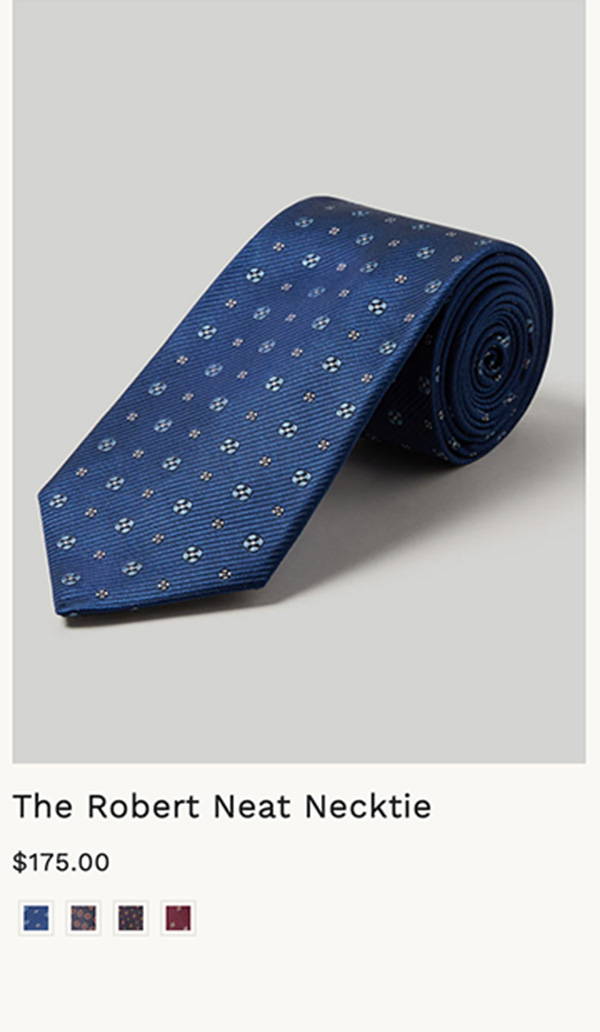 Robert Neat Necktie