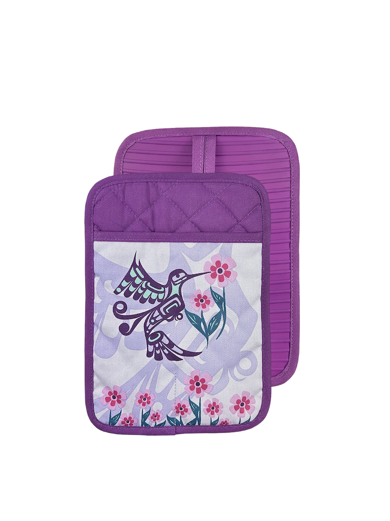 Silicone Potholder - Hummingbird