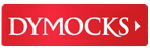 Red logo with the text 