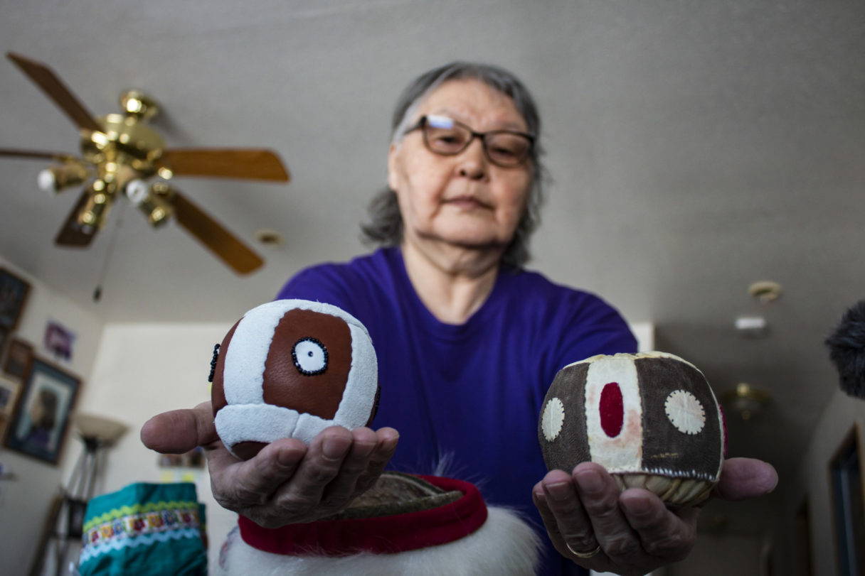 Siberian Yupik sewing
