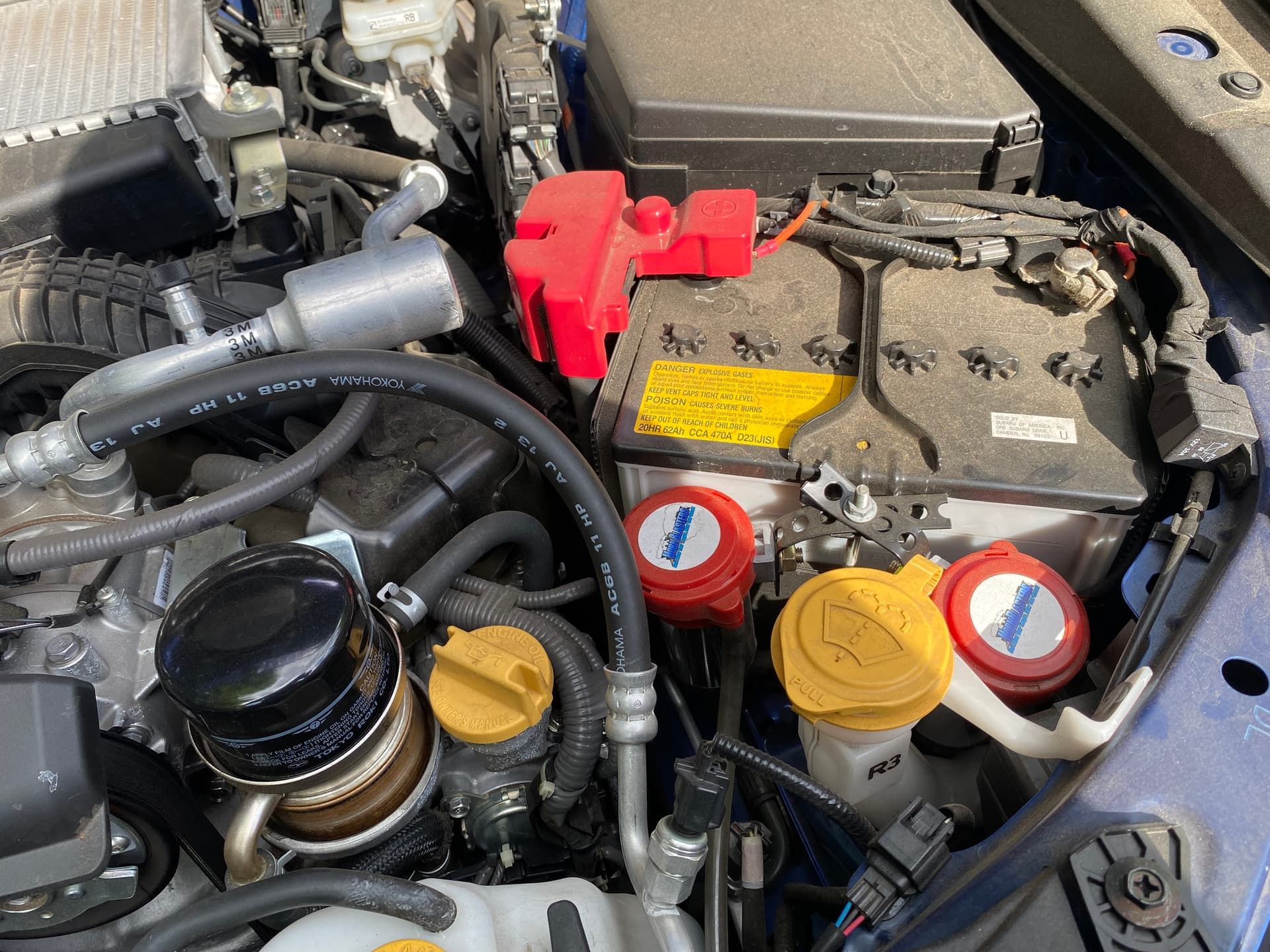 Menelik's 2022 Subaru WRX Limited Train Horn Install