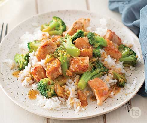 Sweet Teriyaki Pork & Broccoli