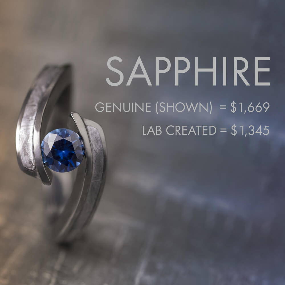 Lab vs. Genuine Sapphire