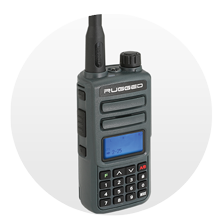 Explore long range handheld radios in VHF and UHF. Walkie Talkie GMRS radios are easy to use and compatible with all GMRS radios. Optional accessories boost range, power, and performance.