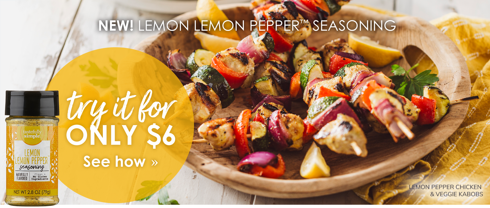 new! lemon lemon pepper seasoning