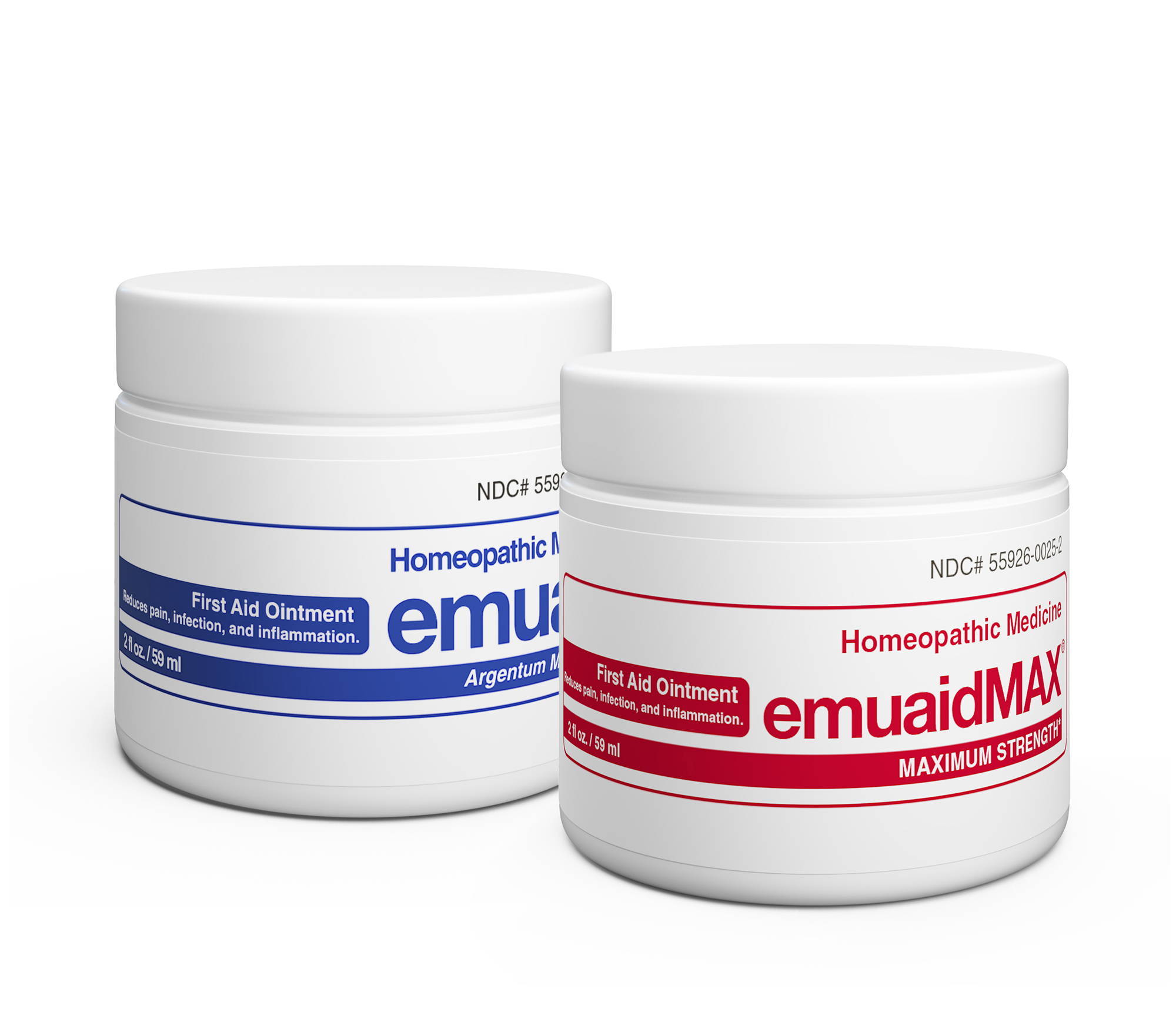 Un'immagine di EMUAID e dell'unguento EMUAIDMAX